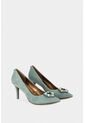 Tacones Cerrados Lagos De Cuero Para Mujer Aplique En Pedrería Tacones Cerrados Lagos De Cuero Para Mujer Aplique En Pedrería Agua Marina 38 Vélez de Vélez