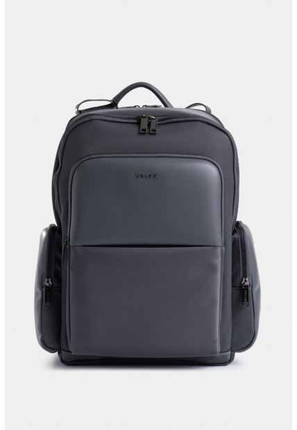 Tula Morral Caval De Lona Y Cuero Para Hombre Confort Tula Morral Caval De Lona Y Cuero Para Hombre Confort Gris VÉLEZ