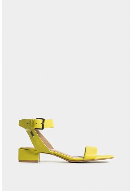 Sandalias Tacón Lorca De Cuero Para Mujer Ajuste Con Hebilla Sandalias Tacón Lorca De Cuero Para Mujer Ajuste Con Hebilla Verde Limon 38 Vélez