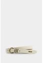 Cinturón Unifaz De Cuero Para Mujer Puntera Hexagonal Cinturón Unifaz De Cuero Para Mujer Puntera Hexagonal Blanco S VÉLEZ de Vélez