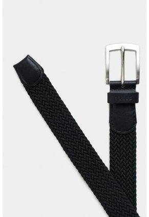 Cinturón Unifaz Cordón Por Cuero Para Hombre Trenza Cinturón Unifaz Cordón Por Cuero Para Hombre Trenza Negro 32 VÉLEZ