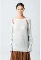 Sweater Star En Tejido Rectilíneo Para Mujer Efecto Metalizado Sweater Star En Tejido Rectilíneo Para Mujer Efecto Metalizado Crema M VÉLEZ de Vélez