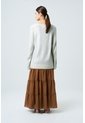 Sweater Star En Tejido Rectilíneo Para Mujer Efecto Metalizado Sweater Star En Tejido Rectilíneo Para Mujer Efecto Metalizado Crema M VÉLEZ de Vélez