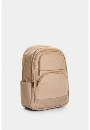 Tula Morral En Lona Y Cuero Para Mujer Biel Tula Morral En Lona Y Cuero Para Mujer Biel Arena VÉLEZ