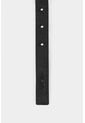 Cinturón Doble Faz Taipei De Cuero Para Mujer Mezcla De Texturas Cinturón Doble Faz Taipei De Cuero Para Mujer Mezcla De Texturas Negro L VÉLEZ de Vélez