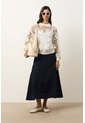 Sweater Tejido En Algodón Para Mujer Nazca Sweater Tejido En Algodón Para Mujer Nazca Crema XS VÉLEZ de Vélez