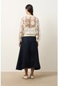Sweater Tejido En Algodón Para Mujer Nazca Sweater Tejido En Algodón Para Mujer Nazca Crema XS VÉLEZ de Vélez