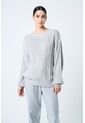 Sweater Tejido Layla Para Mujer Efecto Resinado Sweater Tejido Layla Para Mujer Efecto Resinado Gris M VÉLEZ de Vélez