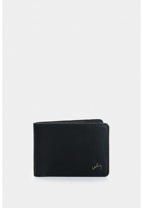 Billetera De Cuero Para Hombre Sienna Billetera De Cuero Para Hombre Sienna Negro VÉLEZ