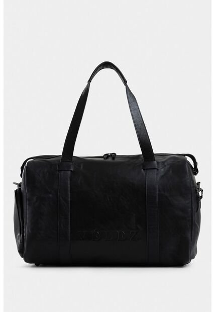 Bowling Esencial De Cuero Para Hombre Acabado Efecto Manual Envejecido Bowling Esencial De Cuero Para Hombre Acabado Efecto Manual Envejecido Negro VÉLEZ