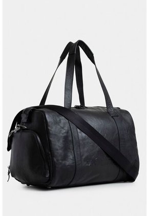 Bowling Esencial De Cuero Para Hombre Acabado Efecto Manual Envejecido Bowling Esencial De Cuero Para Hombre Acabado Efecto Manual Envejecido Negro VÉLEZ