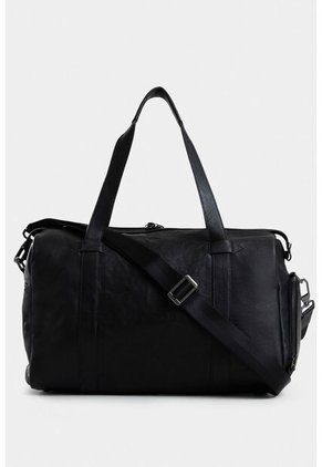 Bowling Esencial De Cuero Para Hombre Acabado Efecto Manual Envejecido Bowling Esencial De Cuero Para Hombre Acabado Efecto Manual Envejecido Negro VÉLEZ