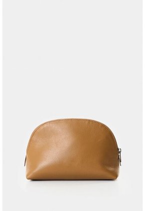 Cosmetiquera De Cuero Para Mujer Nacre Cosmetiquera De Cuero Para Mujer Nacre Miel VÉLEZ