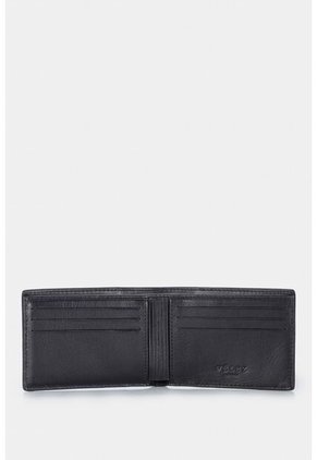 Billetera Draco De Cuero Para Hombre Mezcla De Texturas Billetera Draco De Cuero Para Hombre Mezcla De Texturas Negro VÉLEZ