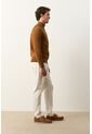 Sweater Misuri Tejido Para Hombre Cuello Alto Sweater Misuri Tejido Para Hombre Cuello Alto Tabaco XL VÉLEZ de Vélez