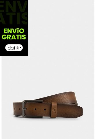Cinturón Unifaz Vernazza De Cuero Para Hombre Punta Cuadrada Cinturón Unifaz Vernazza De Cuero Para Hombre Punta Cuadrada Miel 42 VÉLEZ Vélez