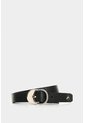 Cinturón Unifaz De Cuero Grabado Para Mujer Nacarina Cinturón Unifaz De Cuero Grabado Para Mujer Nacarina Negro S VÉLEZ de Vélez