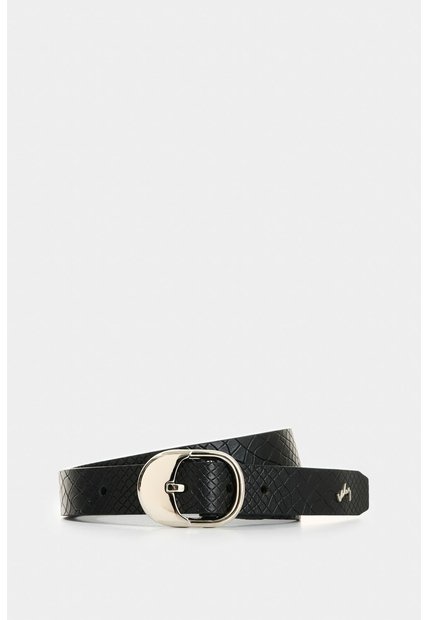 Cinturón Unifaz De Cuero Grabado Para Mujer Nacarina Cinturón Unifaz De Cuero Grabado Para Mujer Nacarina Negro S VÉLEZ