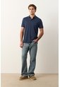 Polo Lucca Manga Corta Para Hombre Texturizada Polo Lucca Manga Corta Para Hombre Texturizada Azul Oscuro XS VÉLEZ de Vélez