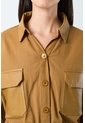 Chaqueta Fugaz Para Mujer Tipo Parka Chaqueta Fugaz Para Mujer Tipo Parka Miel L VÉLEZ de Vélez