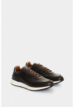 Tenis En Cuero Para Hombre Duna Tenis En Cuero Para Hombre Duna Cafe 44 VÉLEZ