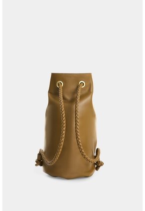 Morral En Cuero Para Mujer Lyra Morral En Cuero Para Mujer Lyra Tabaco VÉLEZ