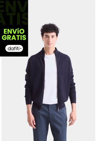 Sweater Misuri Tejido Para Hombre Cuello Alto Sweater Misuri Tejido Para Hombre Cuello Alto Azul Oscuro XXL VÉLEZ Vélez