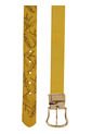 Cinturón Doble Faz Amarillo-Miel Vélez de Vélez