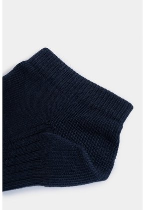 Calcetines Tobilleros Lines 3 De Algodón Para Hombre Detalle Acanalado Calcetines Tobilleros Lines 3 De Algodón Para Hombre Detalle Acanalado Azul Oscuro XS VÉLEZ
