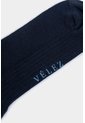 Calcetines Tobilleros Lines 3 De Algodón Para Hombre Detalle Acanalado Calcetines Tobilleros Lines 3 De Algodón Para Hombre Detalle Acanalado Azul Oscuro XS VÉLEZ de Vélez