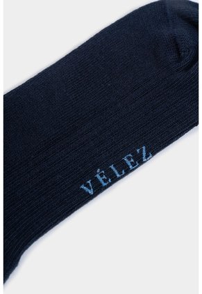 Calcetines Tobilleros Lines 3 De Algodón Para Hombre Detalle Acanalado Calcetines Tobilleros Lines 3 De Algodón Para Hombre Detalle Acanalado Azul Oscuro XS VÉLEZ