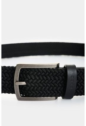 Cinturón Trenzado De Cuero Para Hombre Tyvi 2.0 Cinturón Trenzado De Cuero Para Hombre Tyvi 2.0 Negro 42 VÉLEZ