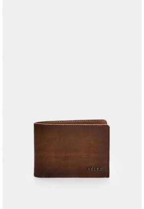 Billetera De Cuero Para Hombre Tessa Billetera De Cuero Para Hombre Tessa Miel VÉLEZ