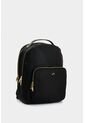 Morral Púrpura En Lona Para Mujer Casual Morral Púrpura En Lona Para Mujer Casual Negro VÉLEZ de Vélez