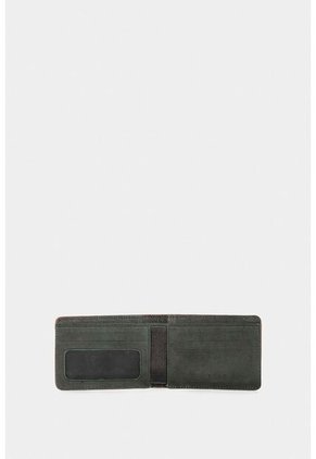 Billetera Trekking De Cuero Para Hombre Con Acabado Artesanal Billetera Trekking De Cuero Para Hombre Con Acabado Artesanal Verde Vélez