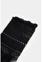 Calcetín Largo En Encaje Para Mujer Icaro Calcetín Largo En Encaje Para Mujer Icaro Negro XS VÉLEZ de Vélez