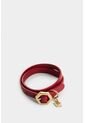 Manilla De Cuero Para Mujer Hexágono Manilla De Cuero Para Mujer Hexágono Rojo VÉLEZ de Vélez