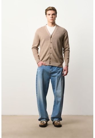 Cardigan Tejido Para Hombre Terral Cardigan Tejido Para Hombre Terral Tabaco XL VÉLEZ Vélez