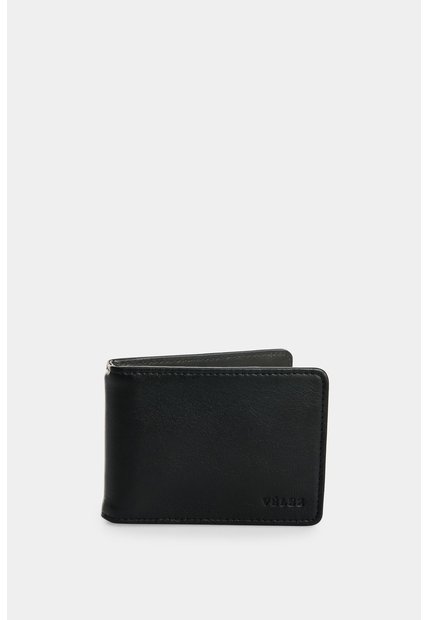 Porta Billetes En Cuero Para Hombre Helios Porta Billetes En Cuero Para Hombre Helios Negro VÉLEZ