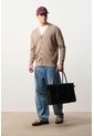 Cardigan Tejido Para Hombre Terral Cardigan Tejido Para Hombre Terral Tabaco XL VÉLEZ de Vélez