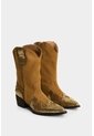 Botas En Cuero Y Folia Para Mujer Dino Botas En Cuero Y Folia Para Mujer Dino Miel 38 VÉLEZ de Vélez