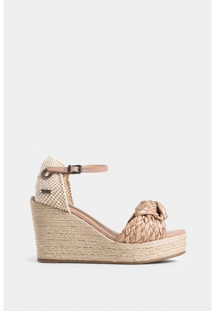 Sandalias Plataforma Amatista De Fibra Natural Para Mujer Con Capellada En Yute Sandalias Plataforma Amatista De Fibra Natural Para Mujer Con Capellada En Yute Arena 40 VÉLEZ