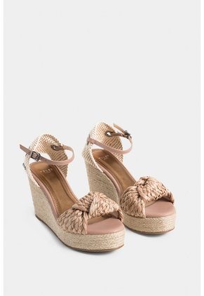 Sandalias Plataforma Amatista De Fibra Natural Para Mujer Con Capellada En Yute Sandalias Plataforma Amatista De Fibra Natural Para Mujer Con Capellada En Yute Arena 40 VÉLEZ