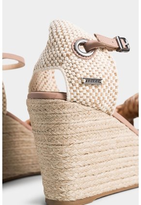 Sandalias Plataforma Amatista De Fibra Natural Para Mujer Con Capellada En Yute Sandalias Plataforma Amatista De Fibra Natural Para Mujer Con Capellada En Yute Arena 40 VÉLEZ