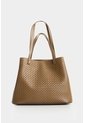 Shopping En Cuero Grabado Para Mujer Santa Clara 2.0 Shopping En Cuero Grabado Para Mujer Santa Clara 2.0 Tabaco VÉLEZ de Vélez
