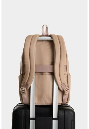 Tula Morral En Lona Y Cuero Para Mujer Biel Tula Morral En Lona Y Cuero Para Mujer Biel Arena VÉLEZ