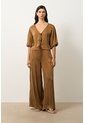 Camisa Kusa Con Efecto Satinado Para Mujer Camisa Kusa Con Efecto Satinado Para Mujer Miel XL VÉLEZ de Vélez