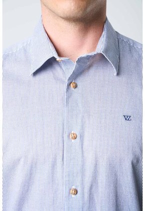 Camisa Manga Corta Enif Para Hombre Silueta Clásica Camisa Manga Corta Enif Para Hombre Silueta Clásica Azul Oscuro S VÉLEZ