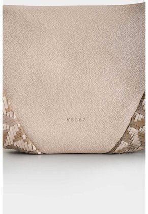 Clutch Garniel En Cuero Para Mujer Clutch Garniel En Cuero Para Mujer Natural VÉLEZ
