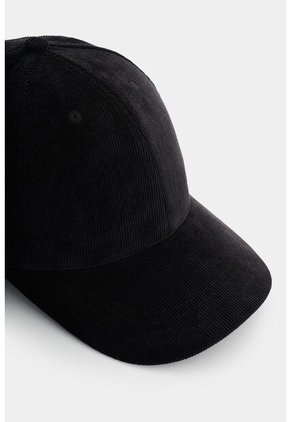 Gorra Trucker Borges 2 En Corduroy Para Hombre Visera Curva Gorra Trucker Borges 2 En Corduroy Para Hombre Visera Curva Negro S VÉLEZ